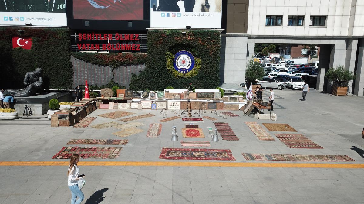 İstanbul’da gerçekleştirilen operasyonla 1147 tarihi eser ele geçirildi