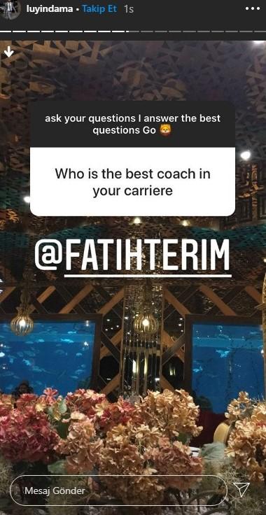 Luyindama taraftarlardan gelen soruları yanıtladı