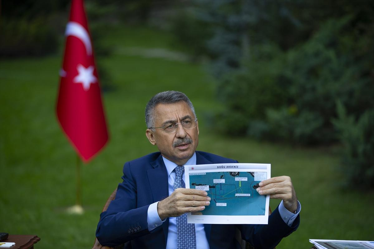 Fuat Oktay: Yunanistan'ın 12 mil talebi savaş sebebi