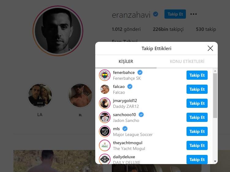 Fenerbahçe'de Eran Zahavi sesleri