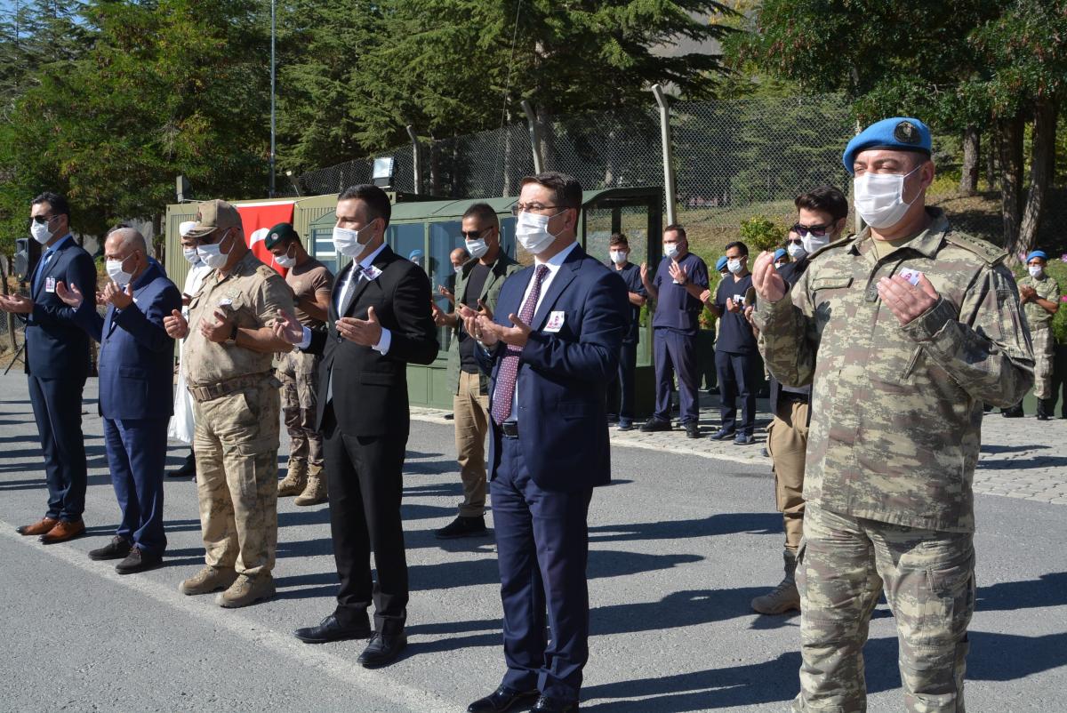 Şehit Ümit Çıkın için Hakkari’de tören düzenlendi