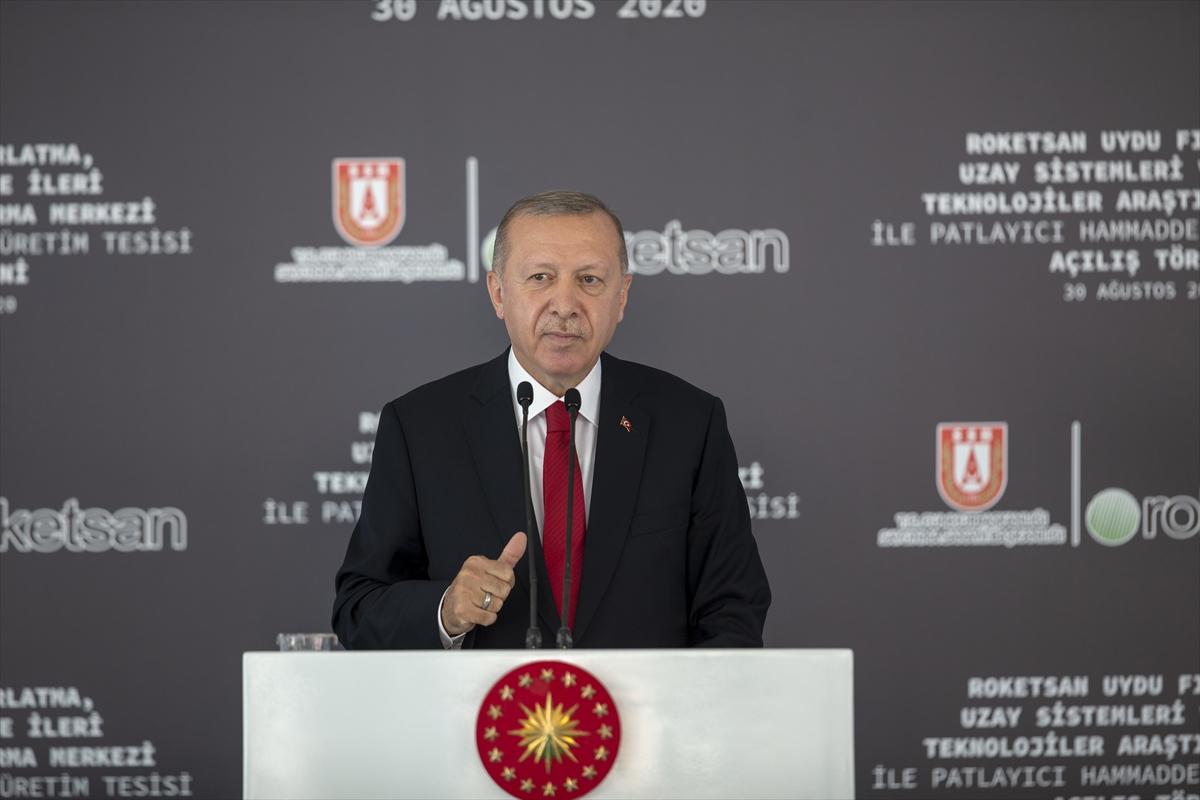 Cumhurbaşkanı Erdoğan Roketsan'da: Artık uzay ligindeyiz