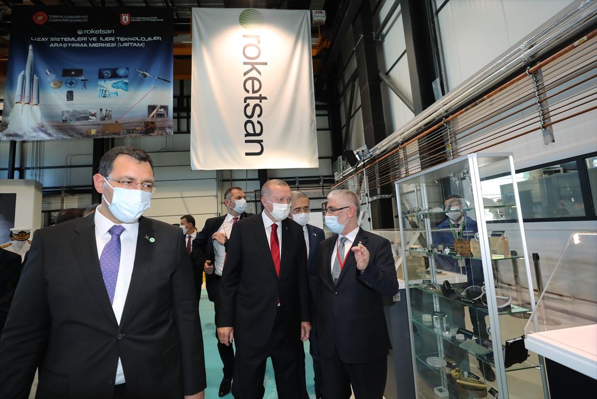 Cumhurbaşkanı Erdoğan Roketsan'da: Artık uzay ligindeyiz