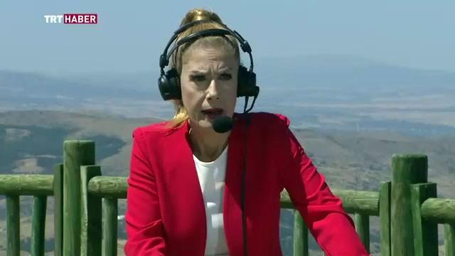 TRT Haber spikeri Nilgün Balkaç canlı yayın sırasında bayıldı