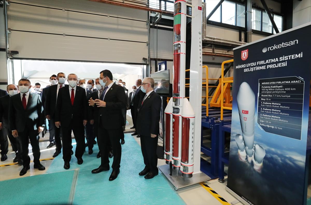 Cumhurbaşkanı Erdoğan Roketsan'da: Artık uzay ligindeyiz