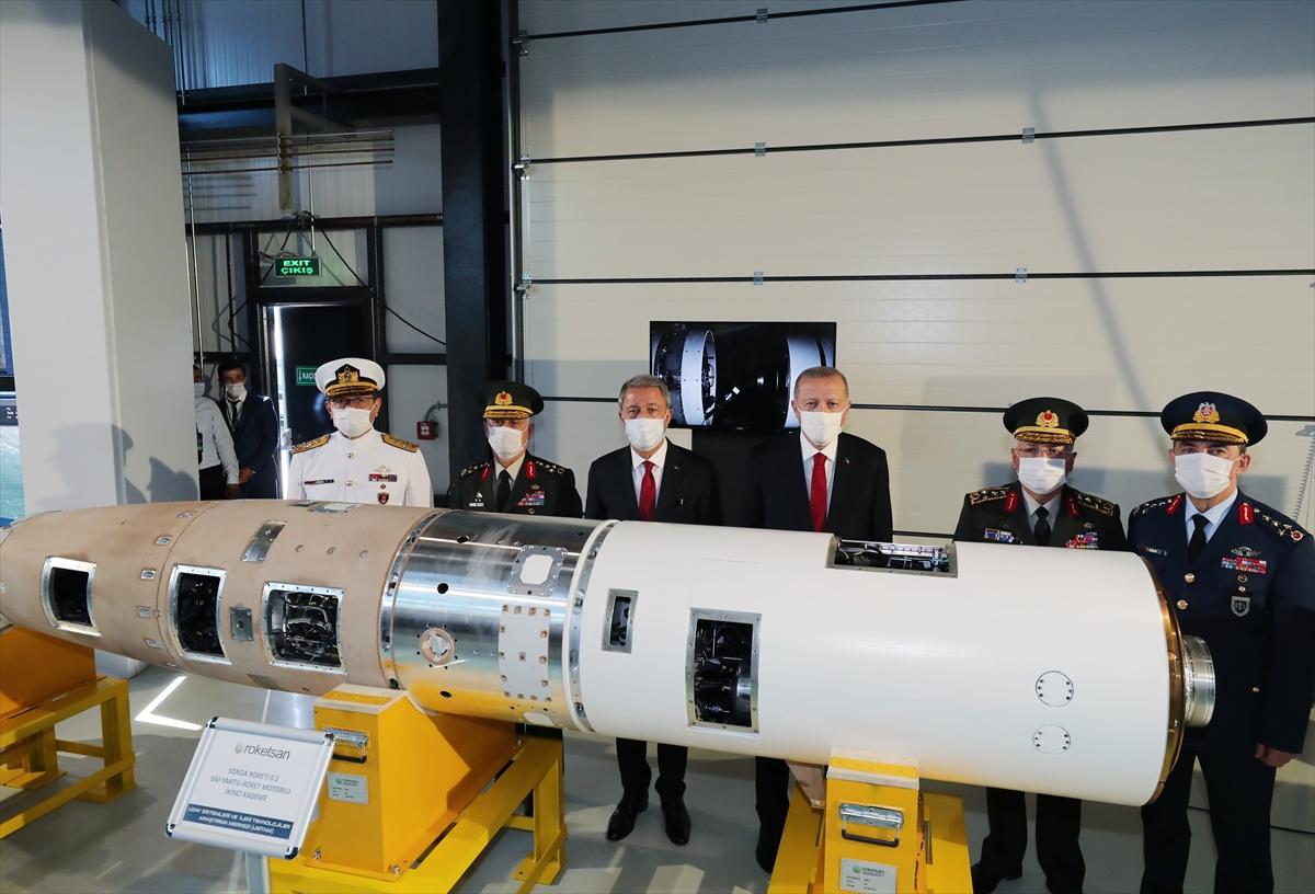 Cumhurbaşkanı Erdoğan Roketsan'da: Artık uzay ligindeyiz