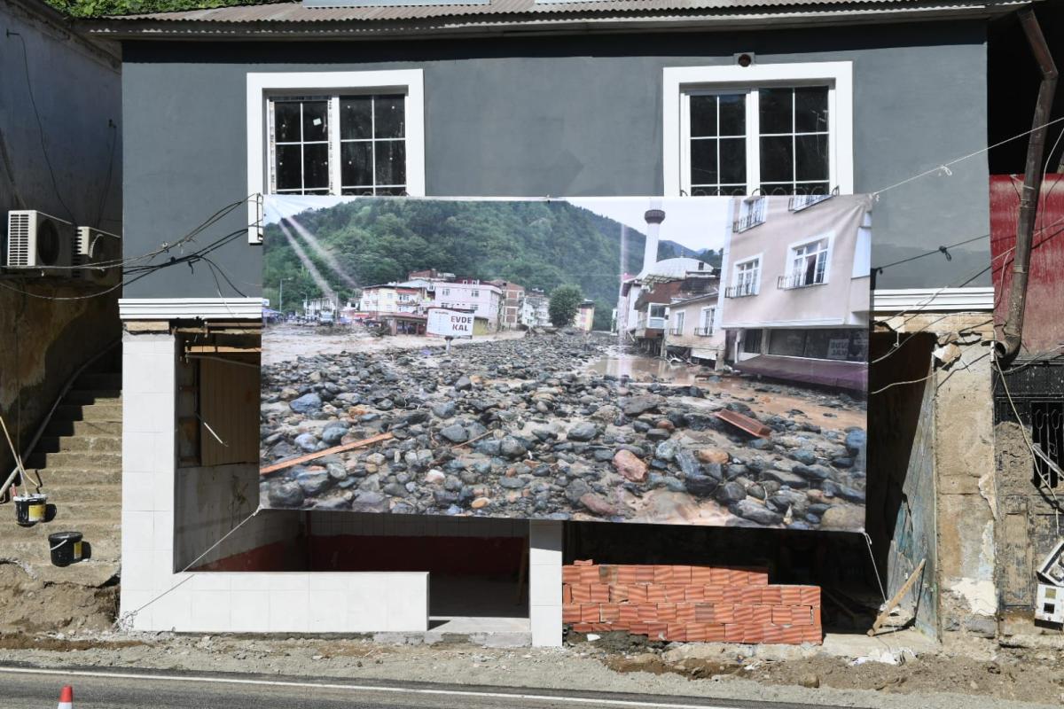 Ulaştırma Bakanı Karaismailoğlu Giresun'daki çalışmaları inceledi