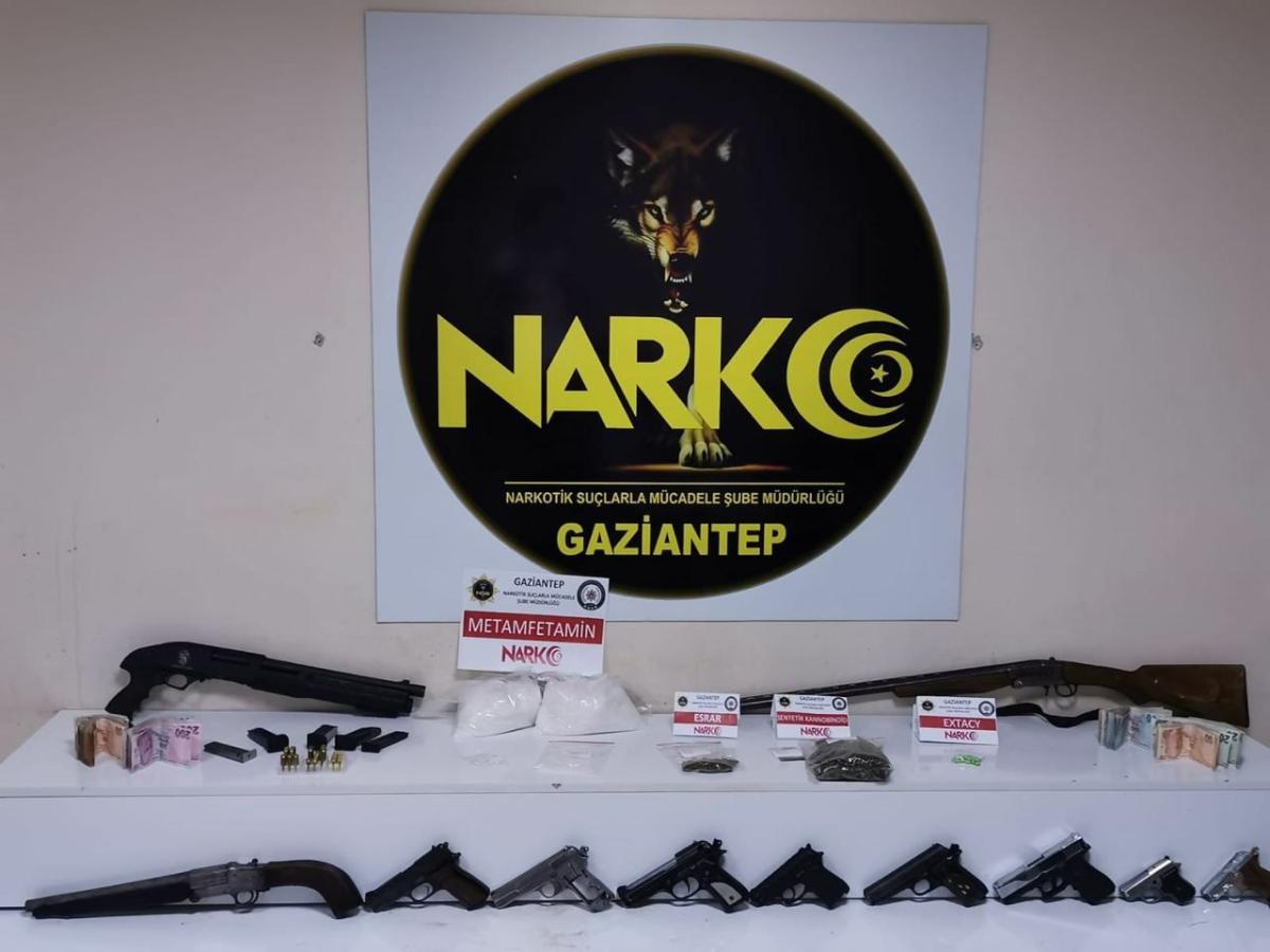 Gaziantep'te bebek bezinden uyuşturucu çıktı