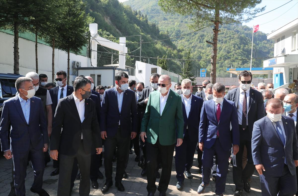 Cumhurbaşkanı Erdoğan, Giresun'da