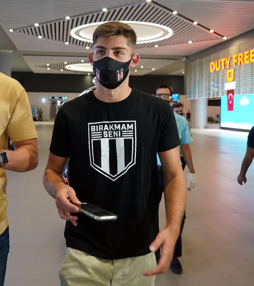 Beşiktaş'ın yeni transferi Francisco Montero İstanbul'a geldi
