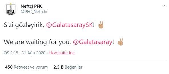 Galatasaray'ın UEFA Avrupa Ligi'ndeki rakibi