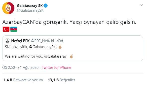 Galatasaray'ın UEFA Avrupa Ligi'ndeki rakibi