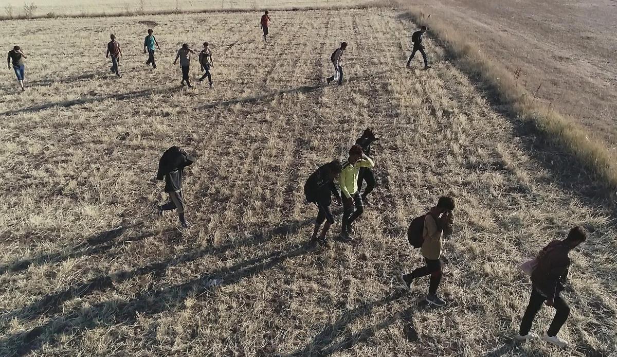 Erzurum'da kaçak göçmenlerin umuda yolculuğu