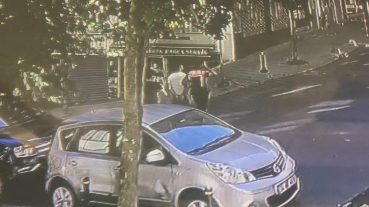 Şişli'de telefon çalan hırsız, kovalamacayla yakalandı