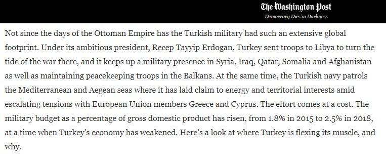 Washington Post'ta yayınlanan Türkiye analizi