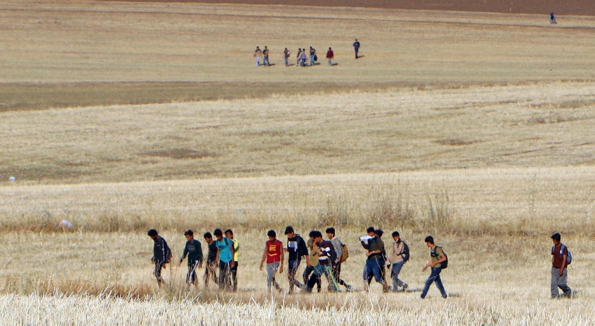 Erzurum'da kaçak göçmenlerin umuda yolculuğu