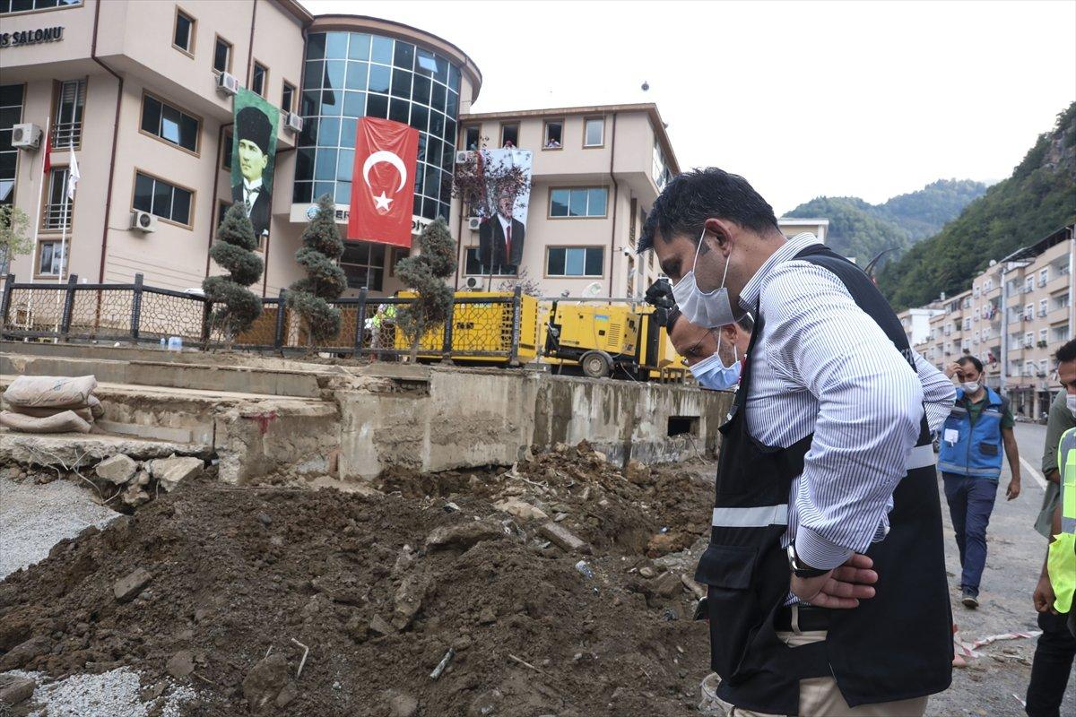 Bakan Murat Kurum, Giresun'daki son durumu anlattı