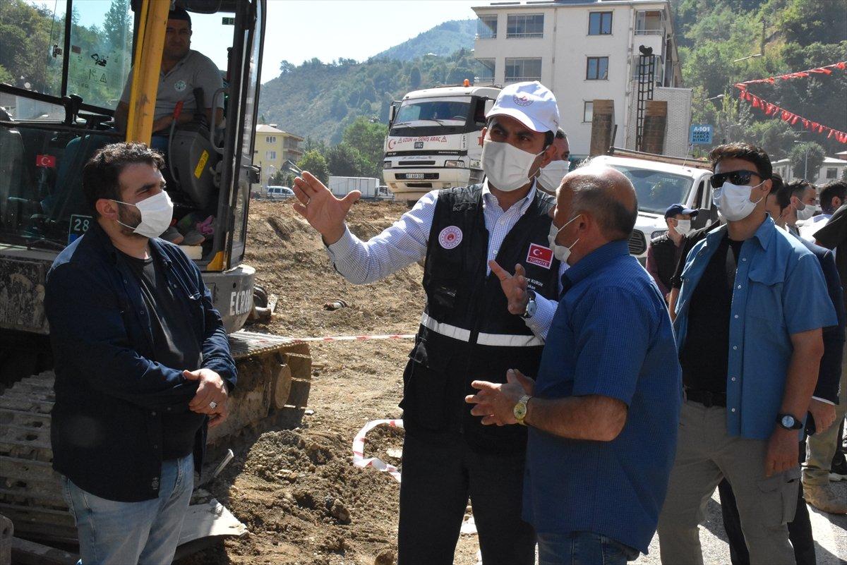 Bakan Murat Kurum, Giresun'daki son durumu anlattı