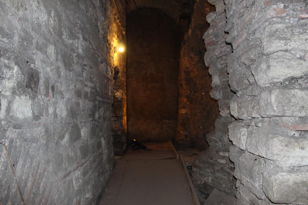 İstanbul'un gizli sarayı görüntülendi