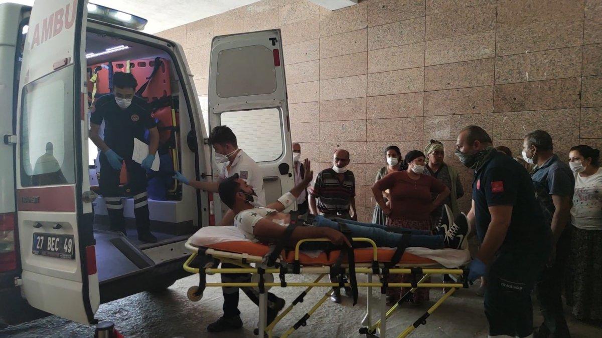 Gaziantep'te akrabaların bıçaklı kavgası