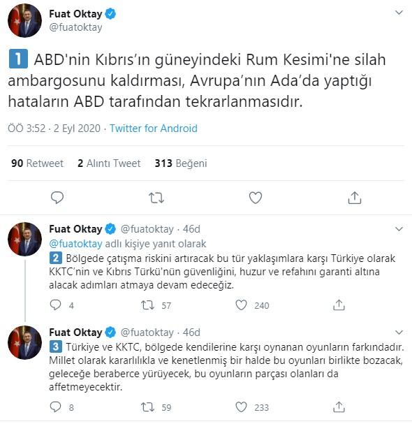 Fuat Oktay: ABD, Avrupa'nın hatalarını tekrarlıyor