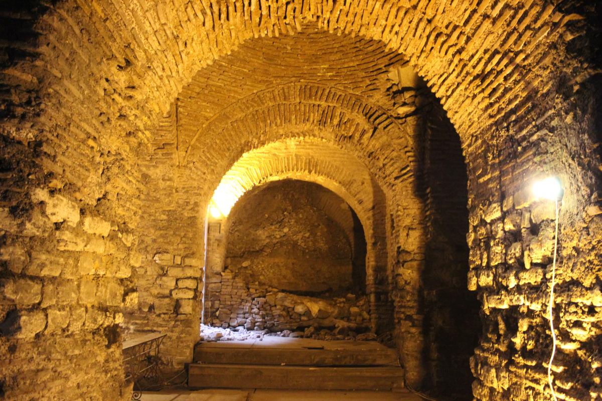 İstanbul'un gizli sarayı görüntülendi