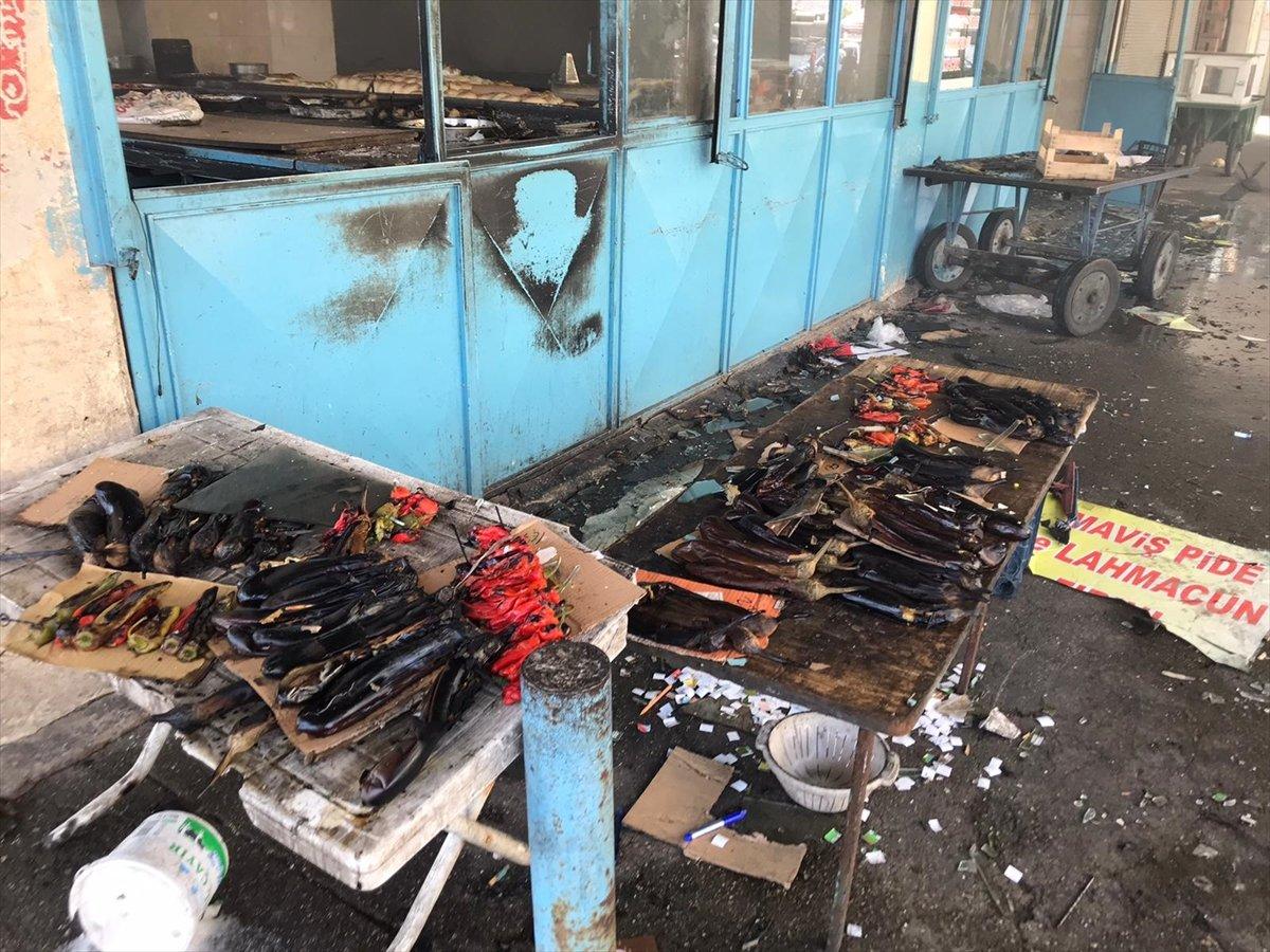 Şanlıurfa’da yangın sonrası patlama