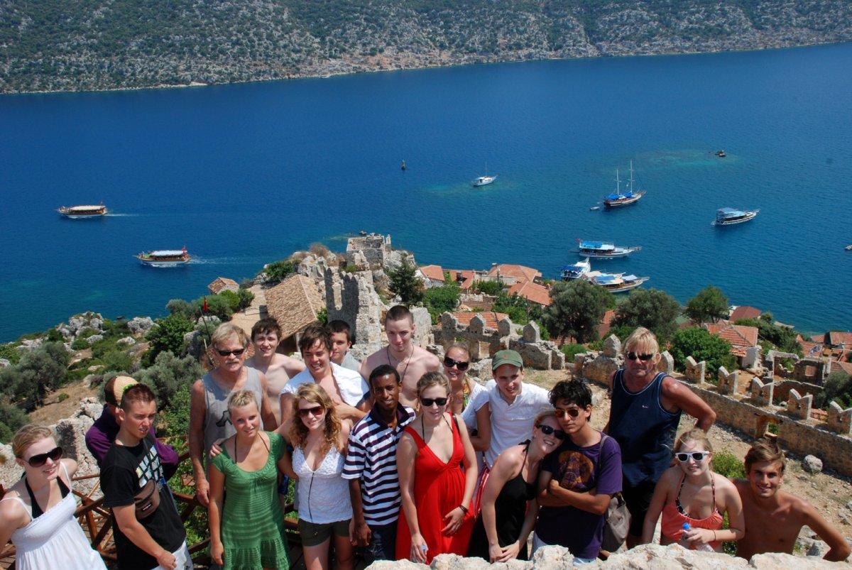 Her yıl 1 milyona yakın turist Kekova'ya gidiyor