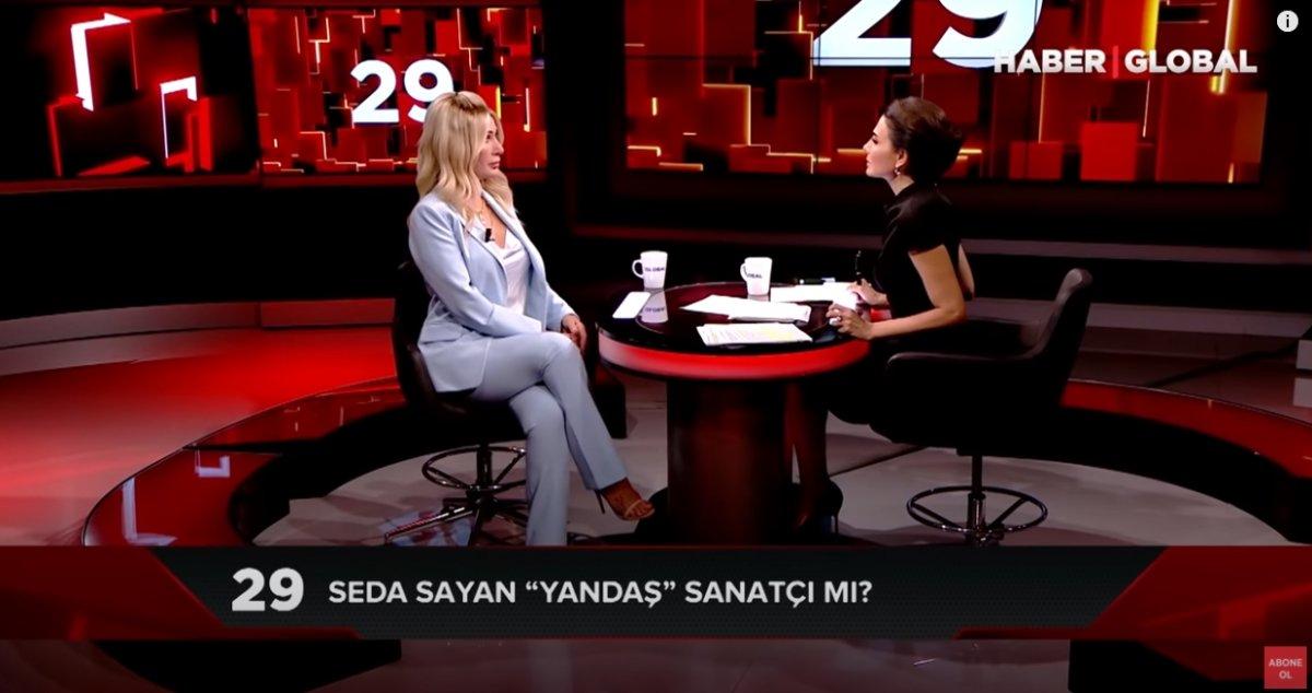 Seda Sayan'a 'Yandaş mısınız' sorusu