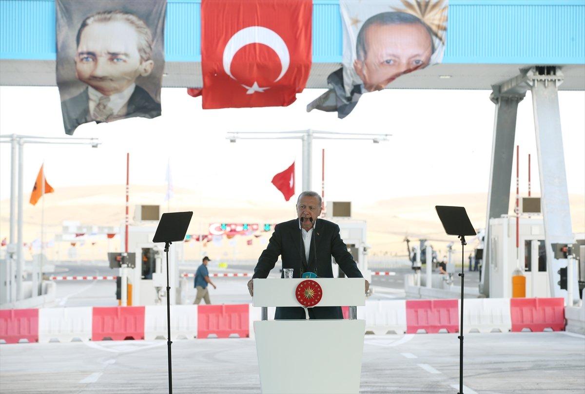 Cumhurbaşkanı Erdoğan, Ankara-Niğde Otoyolu'nu açtı
