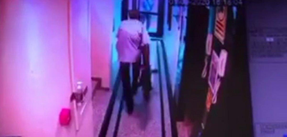 Kadıköy'de bina sakini, bisiklet hırsızını kovaladı