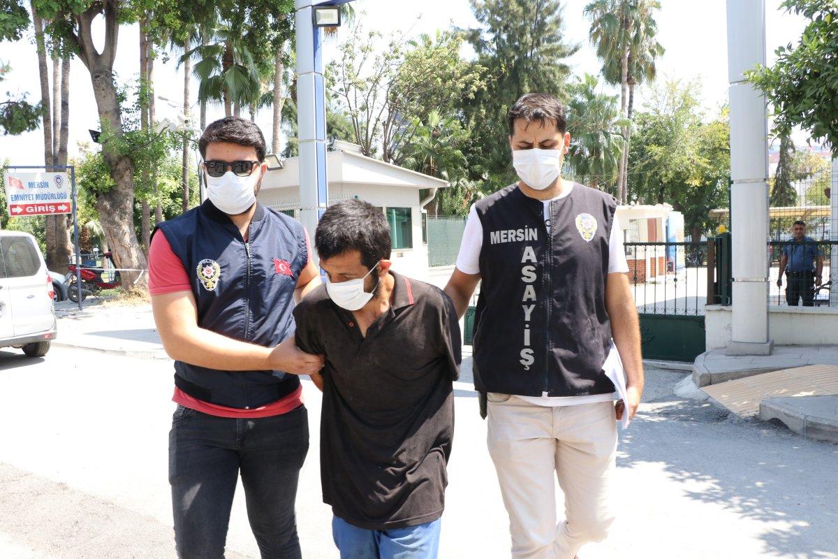 Mersin'de kapkaççı yakalanınca, 'telefonu yerde buldum' dedi