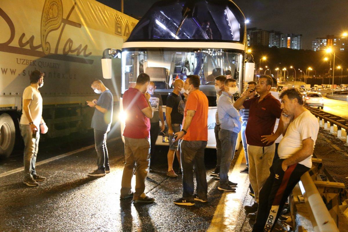 Kocaeli'de 28 aracın karıştığı zincirleme kaza meydana geldi