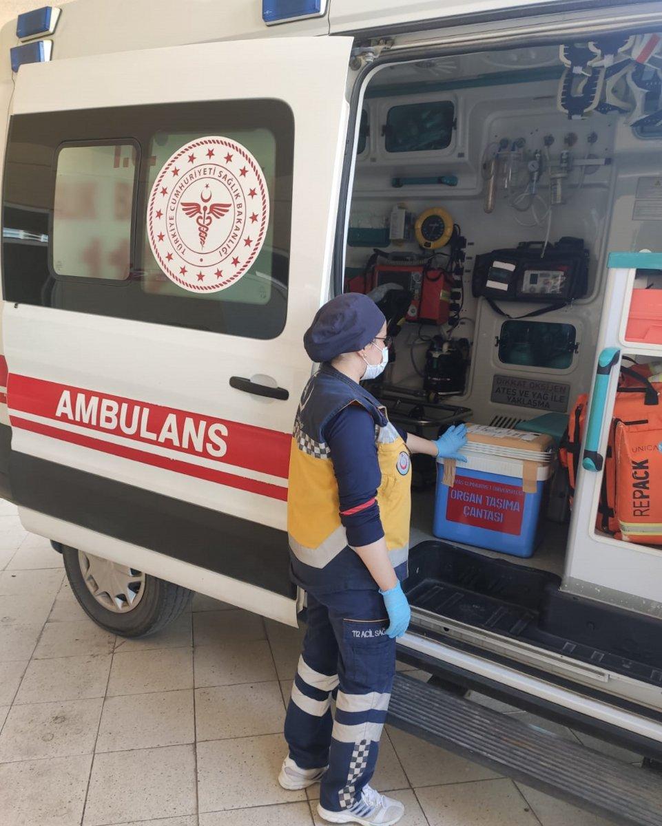 Sivas'ta 70 yaşındaki kadının organları üç hastaya umut oldu