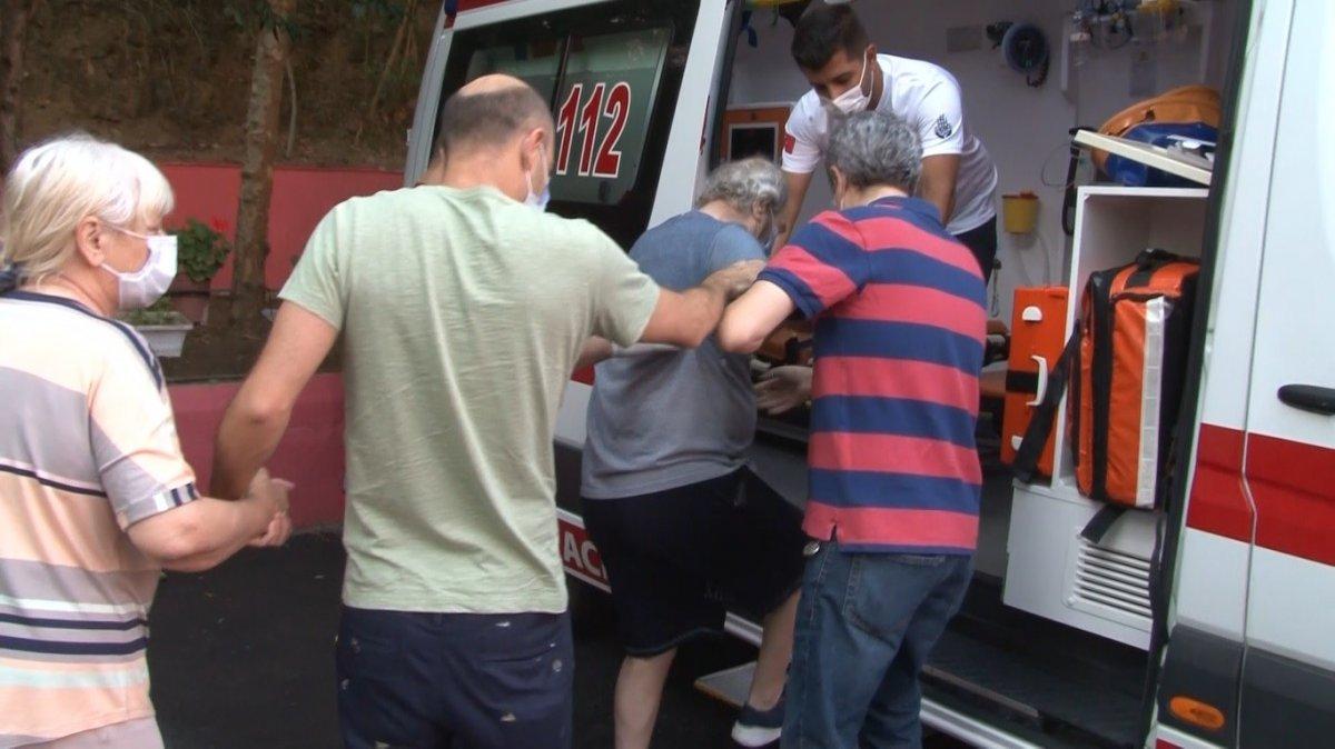 Beşiktaş'ta apartmanın bodrum katında yangın çıktı