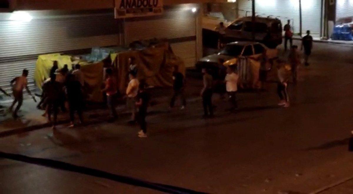 Arnavutköy'de düğünde çıkan kavga sokakta devam etti