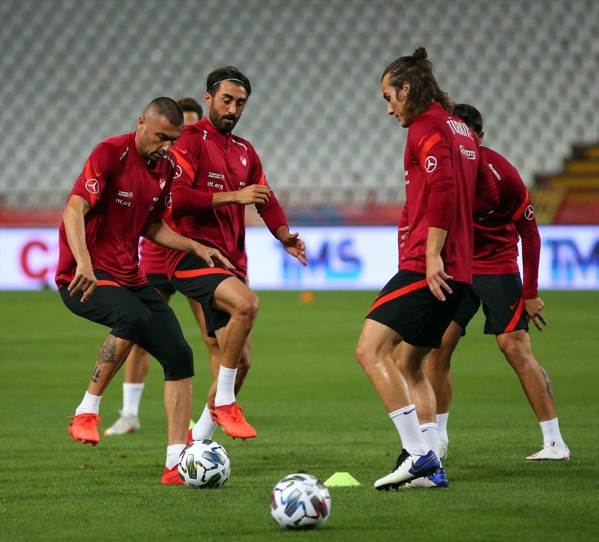 A Milli Takım, Sırbistan maçına hazır