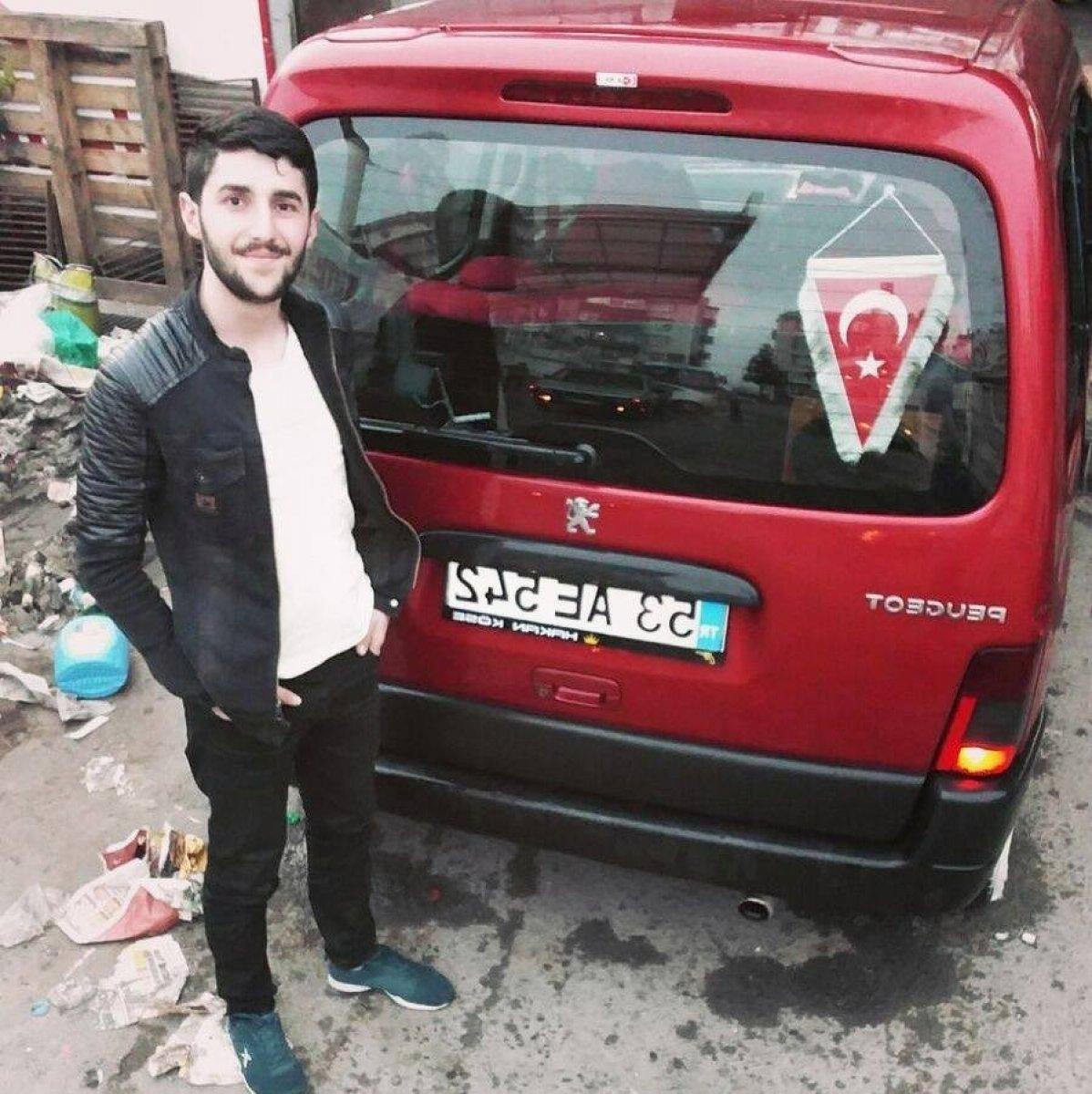 Rize'de taş zannetti, kafasından yorgun mermi çıktı