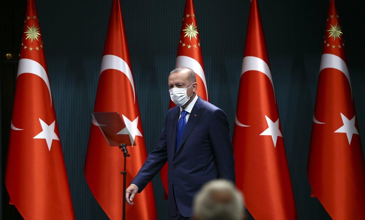 Cumhurbaşkanı Erdoğan'ın başkanlık ettiği kabine toplantısı sona erdi