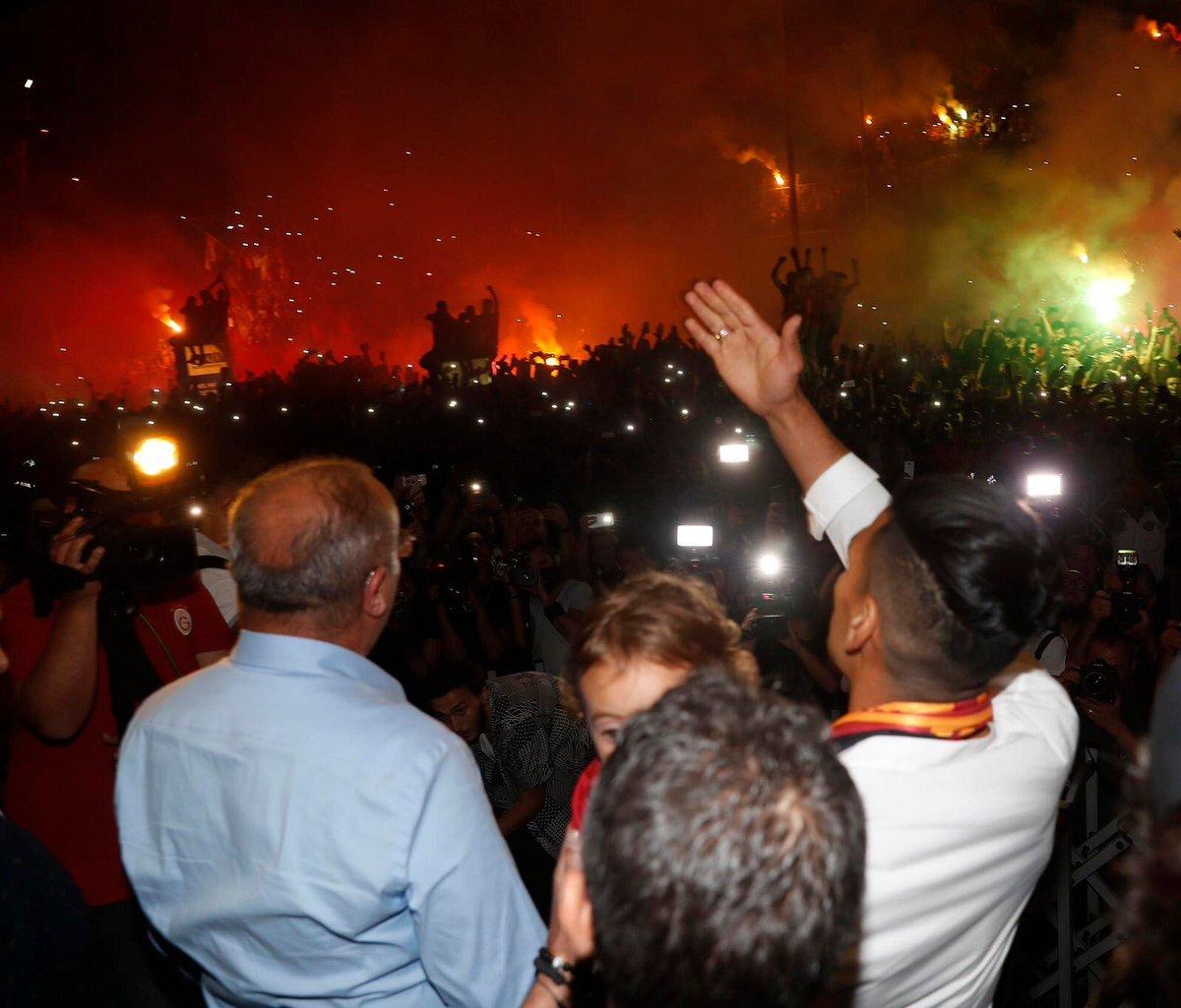 Falcao: Gördüğüm en tutkulu taraftar Galatasaray'da