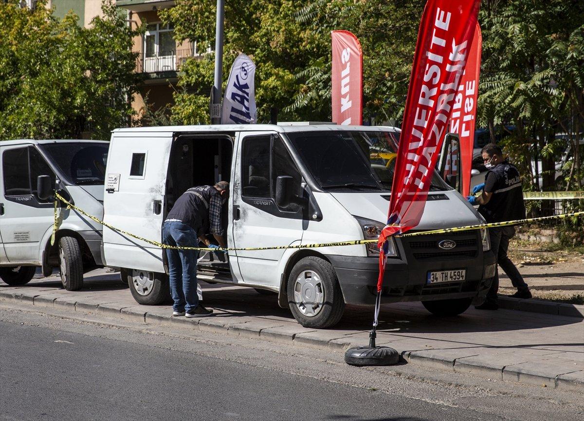 Ankara'da banka nakil aracından 4,5 milyon liralık hırsızlık