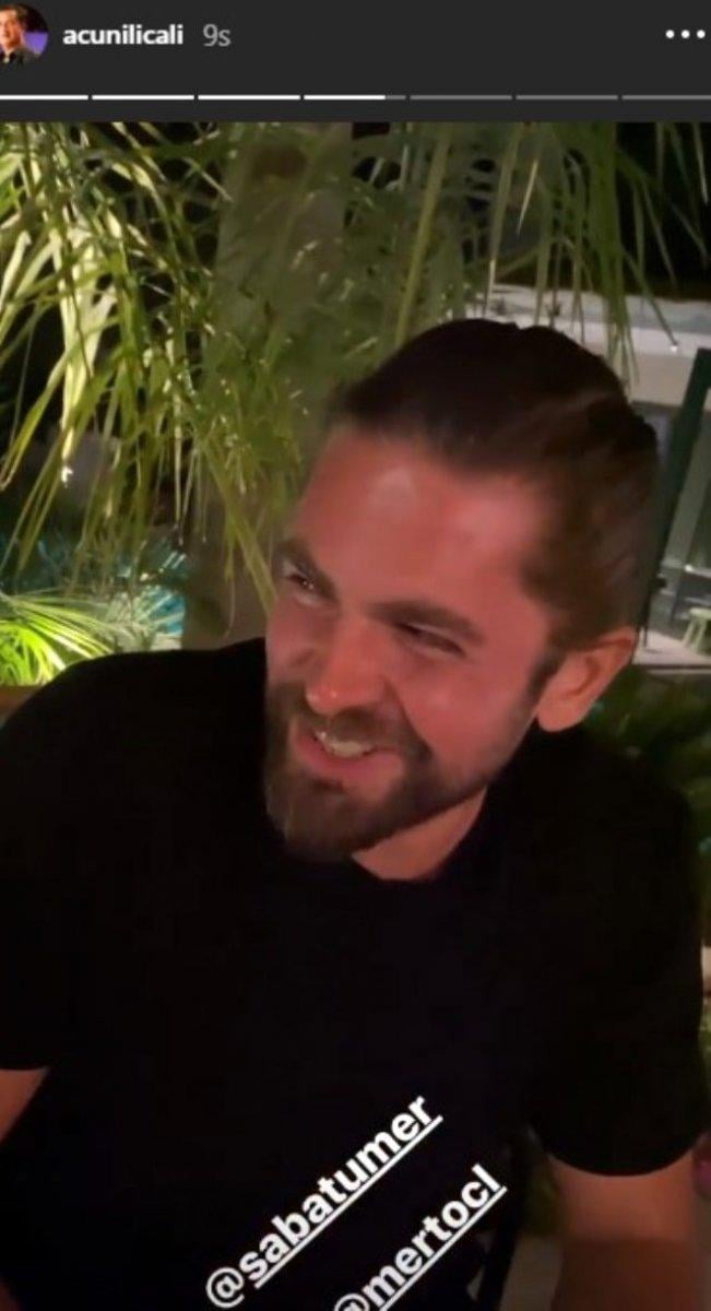 Saba Tümer, Mert Öcal'ı beğendi