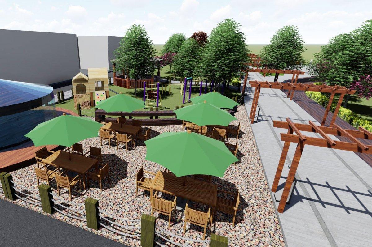 Atakum Belediyesi Lozan Parkı'nı yeniliyor