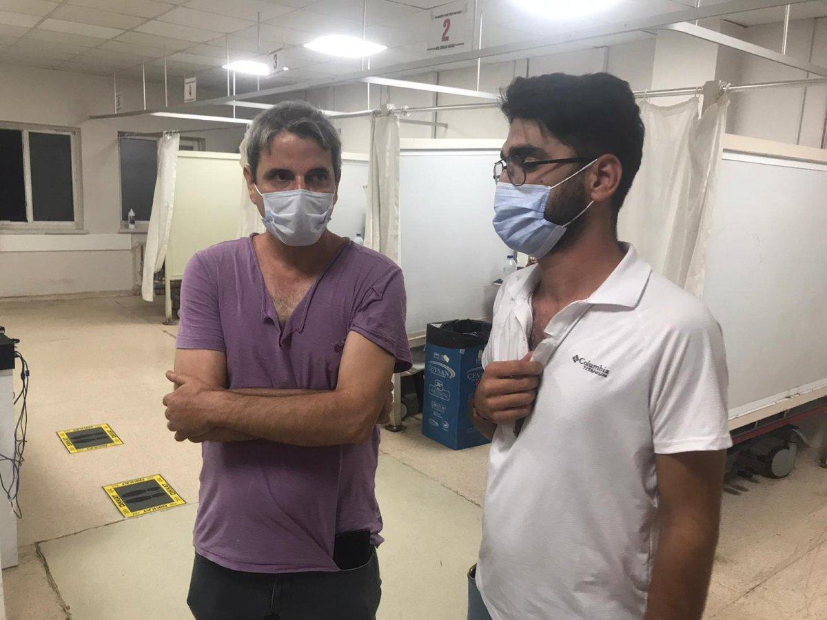 Diyarbakır’da gazeteci ve polislere koronalı kardeşlerden bıçaklı saldırı