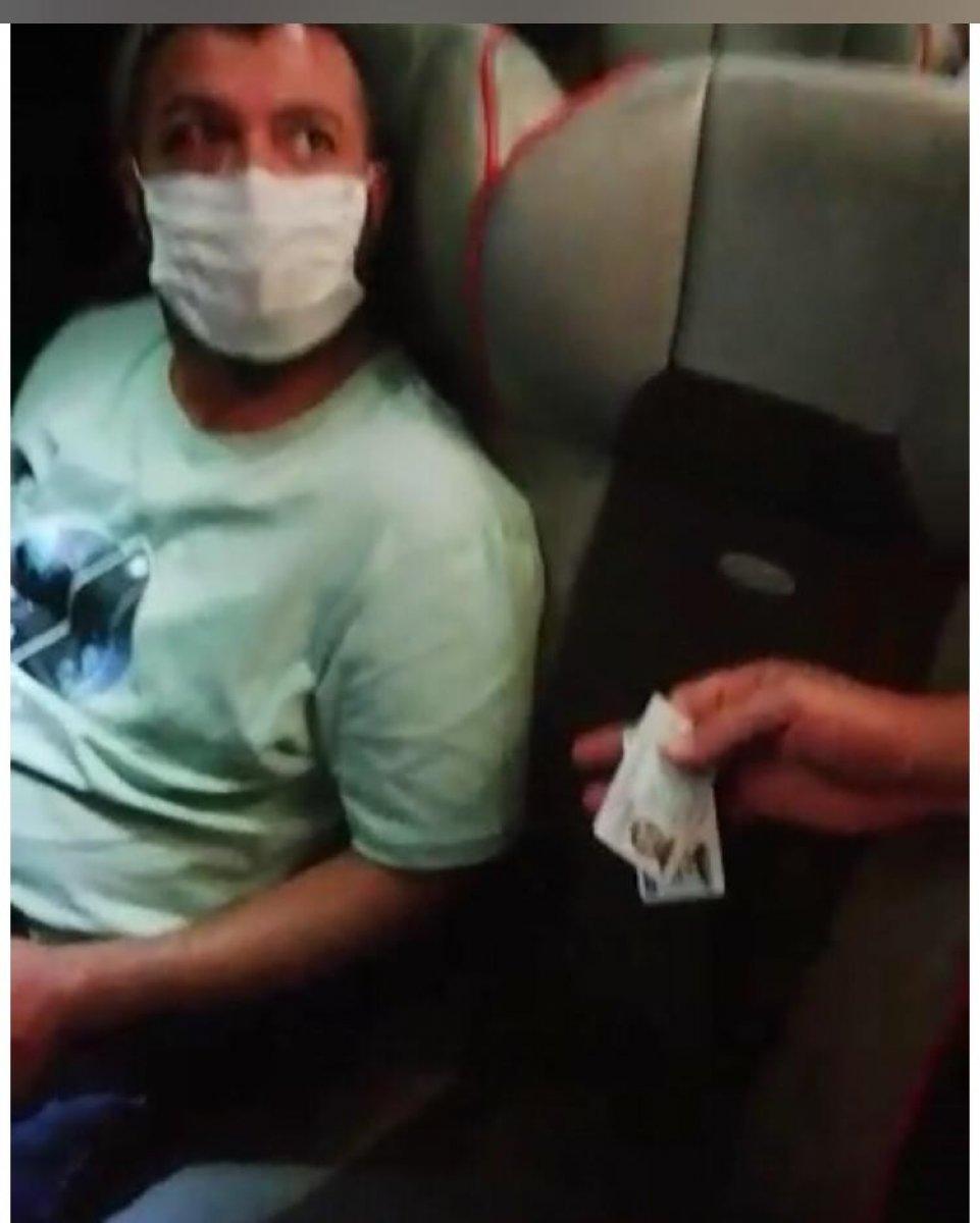 Markette kadını taciz edip döven zanlının yakalanma anı