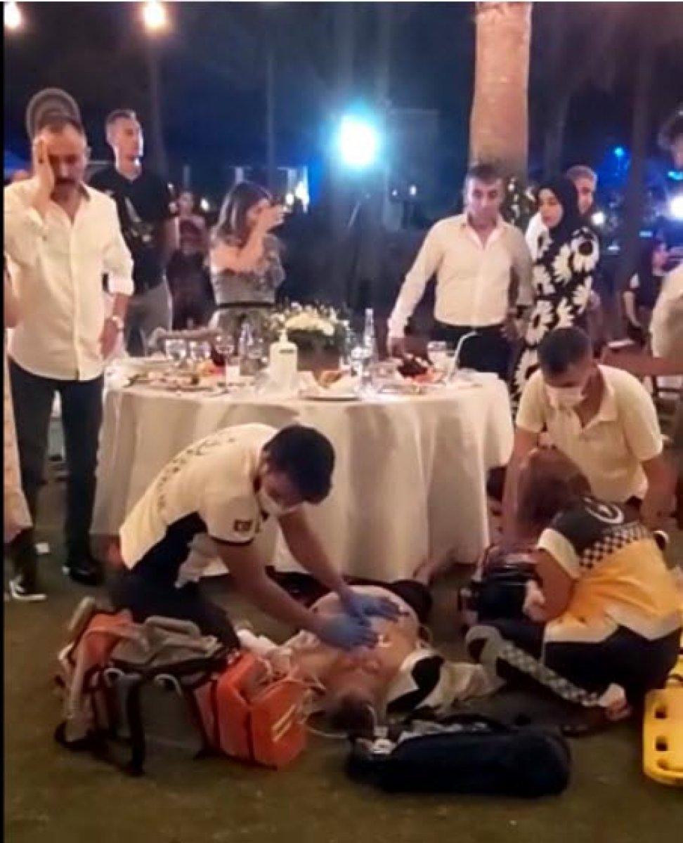 Bodrum'da oğlunun düğününde kalp krizi geçiren adam hayatını kaybetti