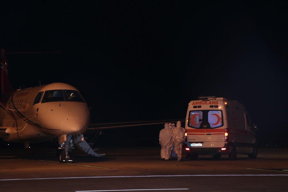 KKTC'deki koronavirüs hastaları tedavi için Türkiye'de