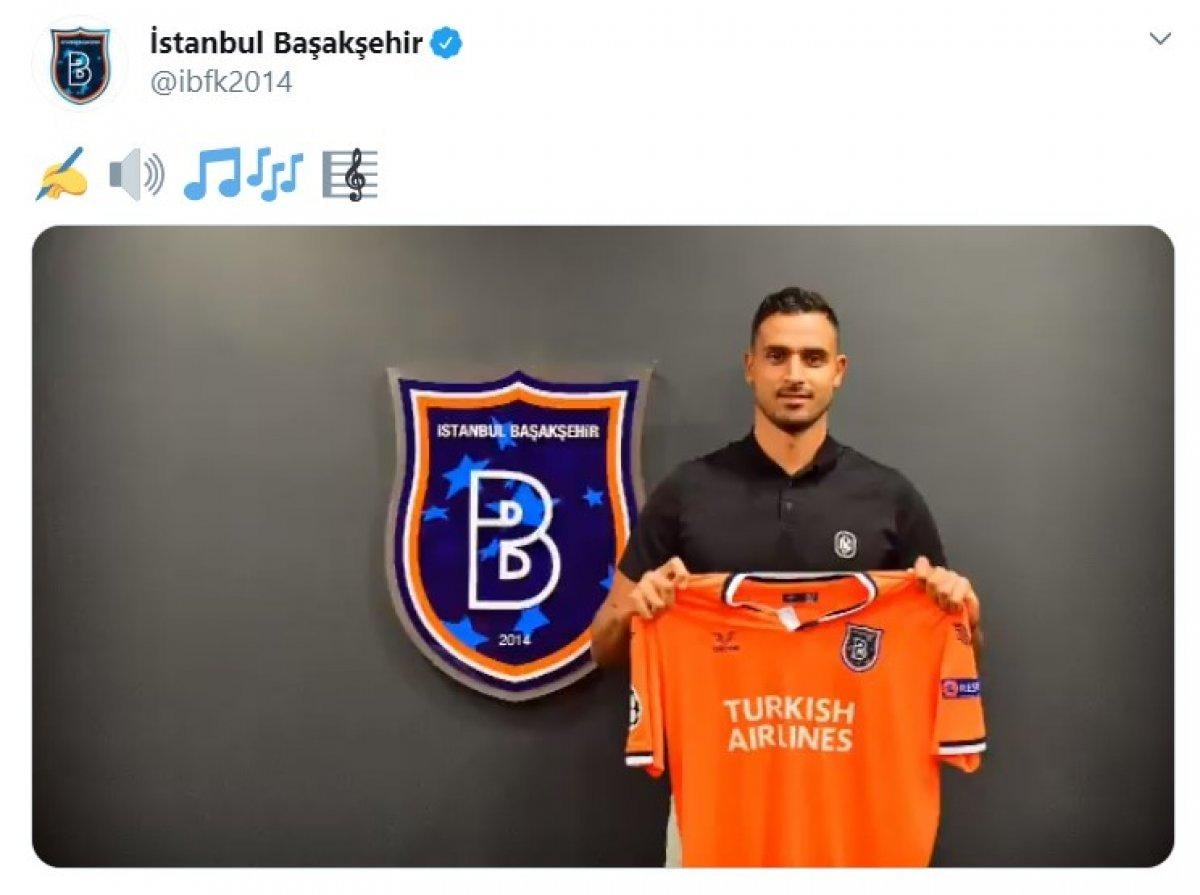 Nacer Chadli resmen Başakşehir'de
