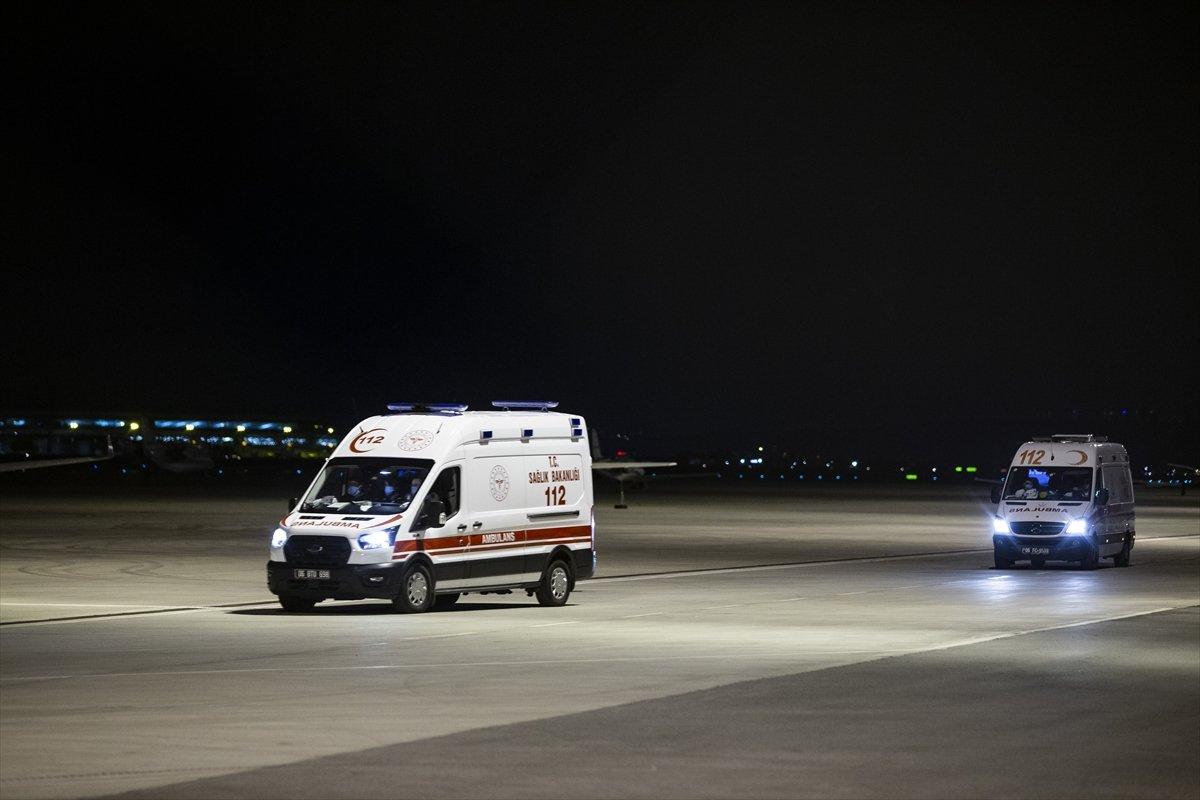 KKTC'deki koronavirüs hastaları tedavi için Türkiye'de