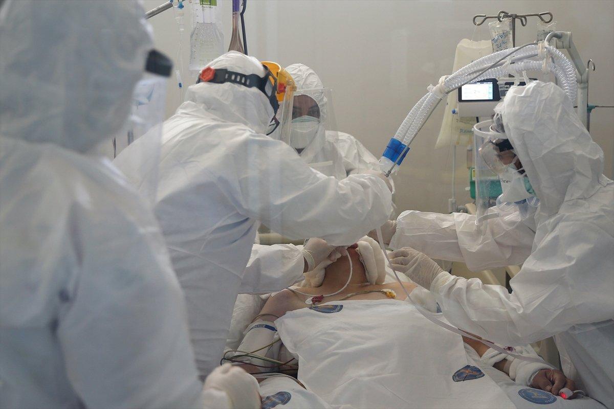 Fedakar sağlık çalışanlarının entübe hastalar için mücadelesi